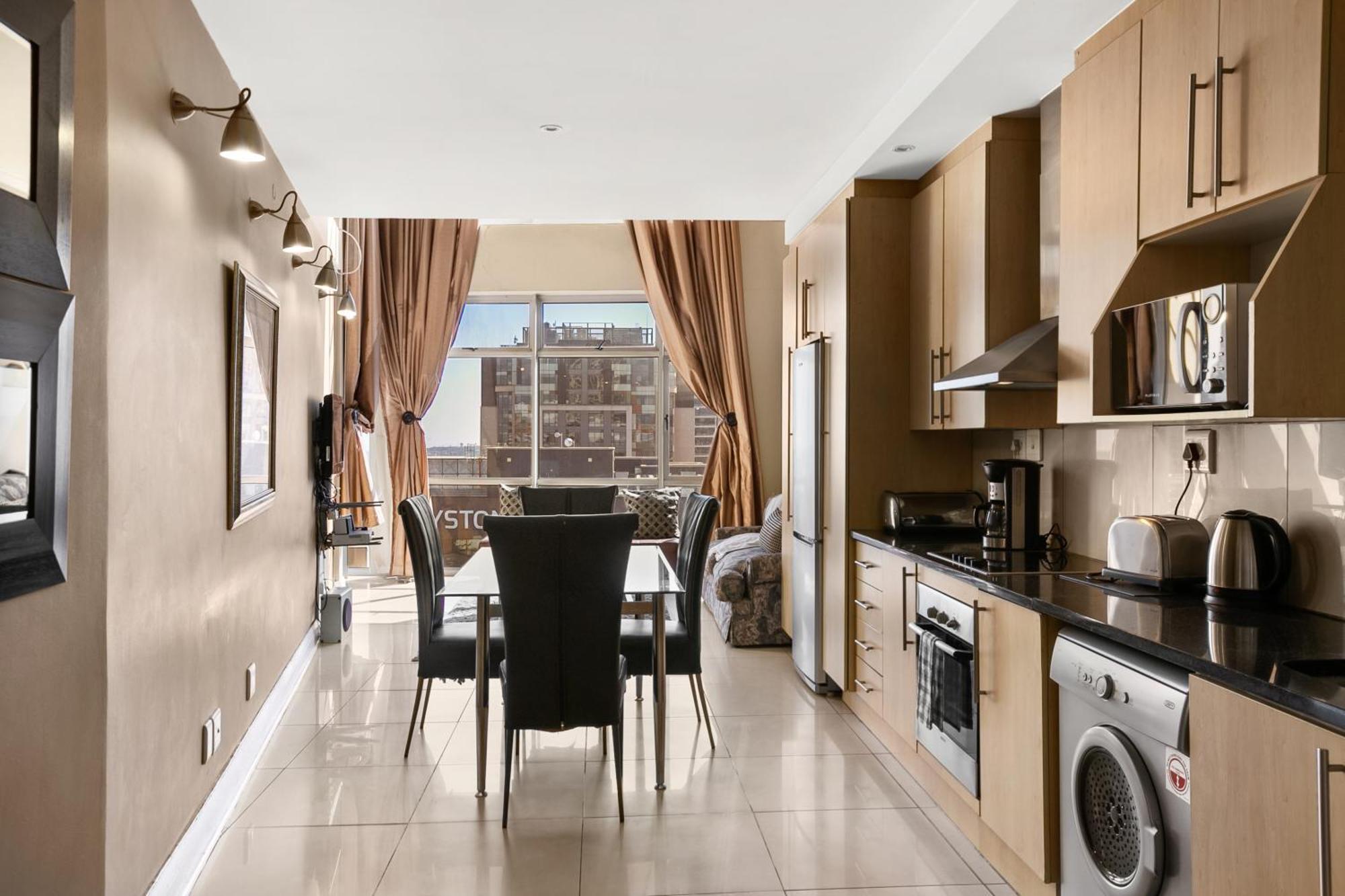 Hydro Park Residences In Sandton With Generator Johannesburg Eksteriør billede